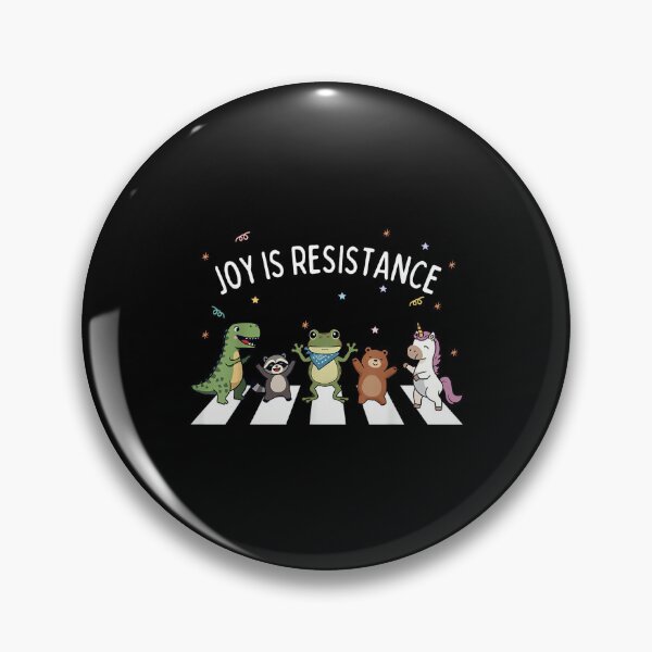 Item preview, Joy is Resistance Portland Frog Protest Resist designed and sold by Coussahi.