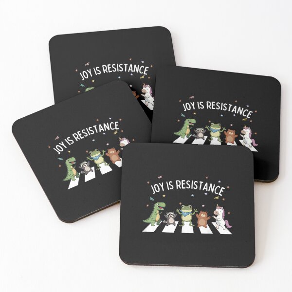 Item preview, Joy is Resistance Portland Frog Protest Resist designed and sold by Coussahi.