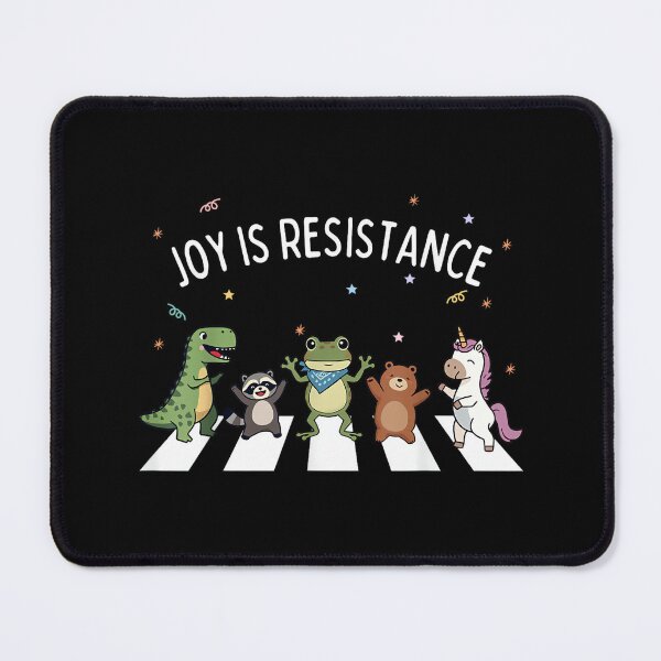 Item preview, Joy is Resistance Portland Frog Protest Resist designed and sold by Coussahi.