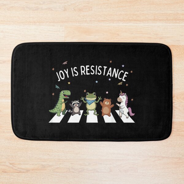 Item preview, Joy is Resistance Portland Frog Protest Resist designed and sold by Coussahi.