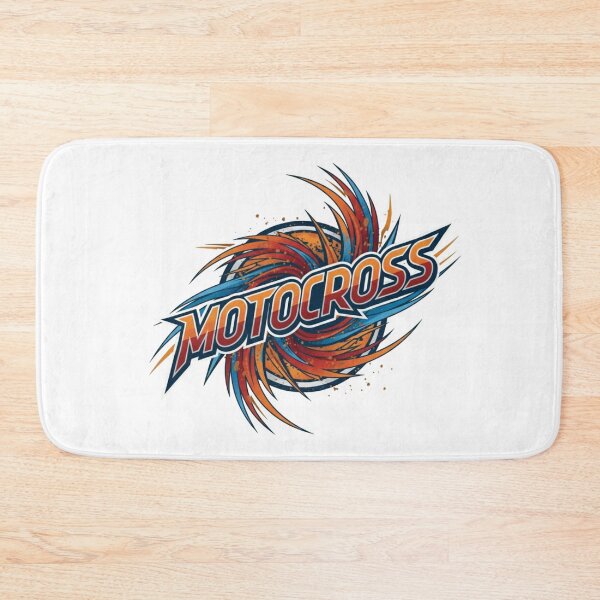 Item preview, Abstract Motocross Emblem Extreme Energy Graphic Logo designed and sold by DibuHumor.