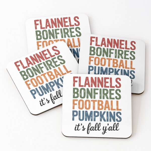 Item preview, Fall Autumn LANNELS, BONFIRES, FOOTBALL, PUMPKINS designed and sold by PunkNation-Arts.