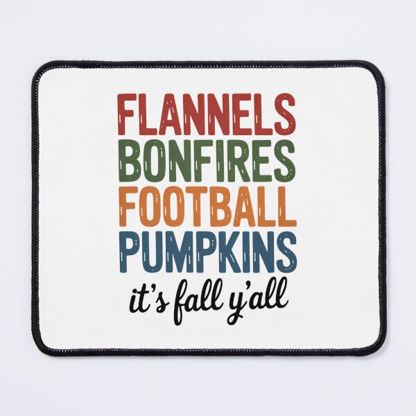 Item preview, Fall Autumn LANNELS, BONFIRES, FOOTBALL, PUMPKINS designed and sold by PunkNation-Arts.