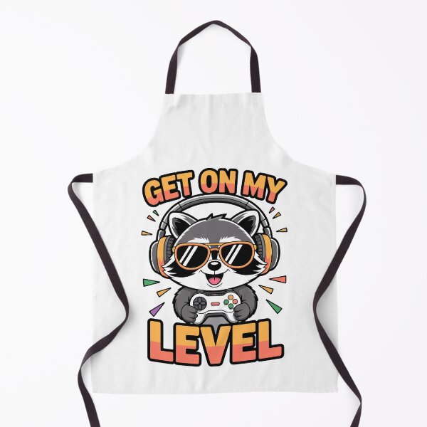 Item preview, Pro Gamer Raccoon Get On My Level Gaming designed and sold by ArtLabCreations.