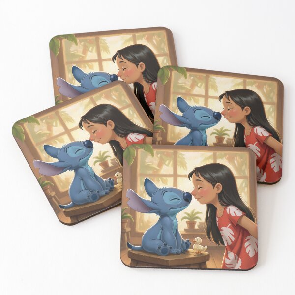 Item preview, Stitch and Lilo get close designed and sold by cloud lee.