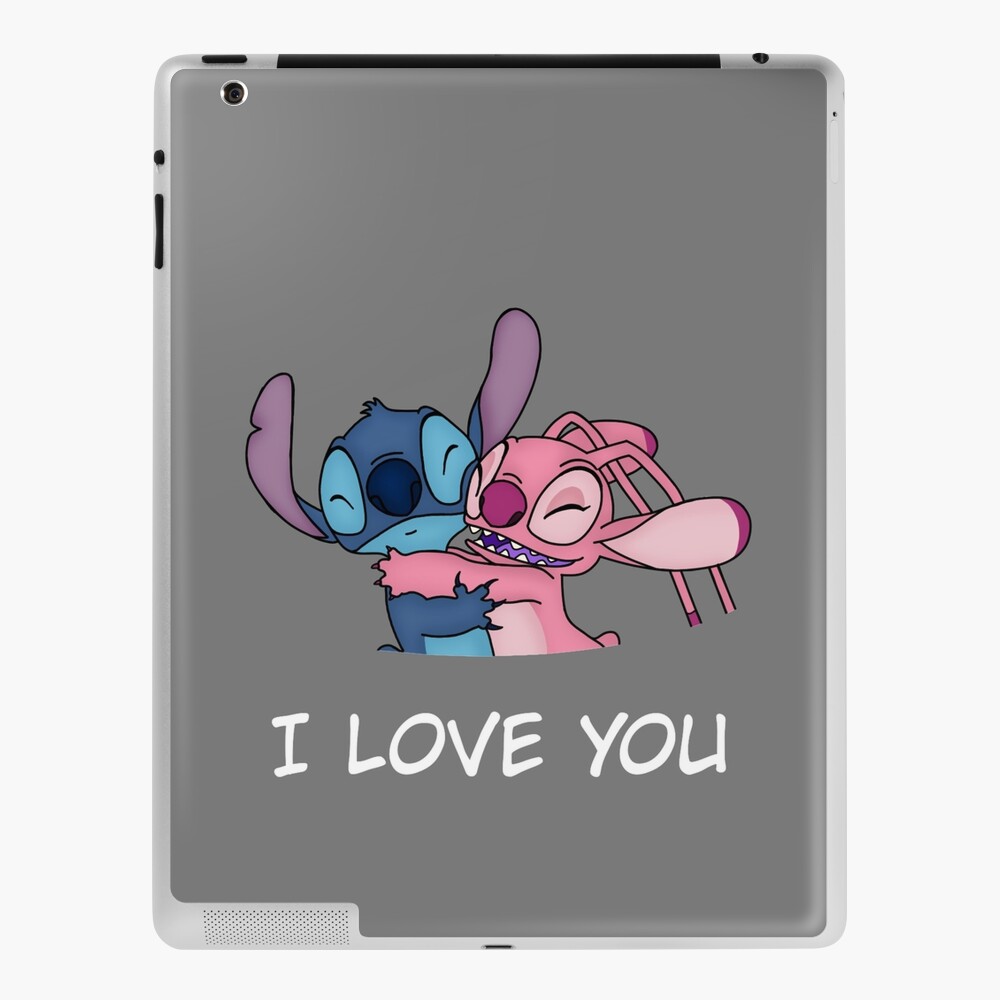 Stitch And Lilo Stitch Angel Love iPad Case & Skin for Sale by RufusGagas