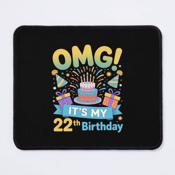 Item preview, 22 Year Old OMG It's My 22th Birthday  designed and sold by MonsterBuddiess.
