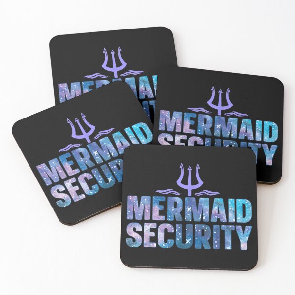 Item preview, Mermaid Security Galaxy Print Ocean Funny Ocean Trident designed and sold by HarinDonreka.