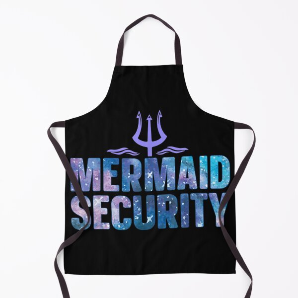 Item preview, Mermaid Security Galaxy Print Ocean Funny Ocean Trident designed and sold by HarinDonreka.