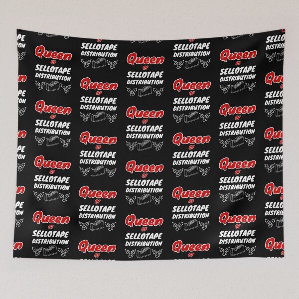 Item preview, Queen of sellotape distribution  designed and sold by BritishDelights.