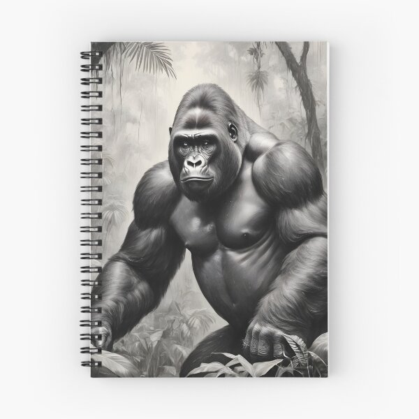 Item preview, gorilla designed and sold by WorldofCharcoal.
