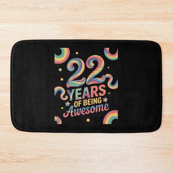 Item preview, 22nd Birthday 22 Years Old Tie Dye Awesome Men Women  designed and sold by GGrizeldaRivas.