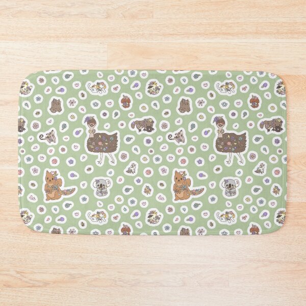 Item preview, Spring Aussie Animals (Green) designed and sold by HarunaMcDesigns.