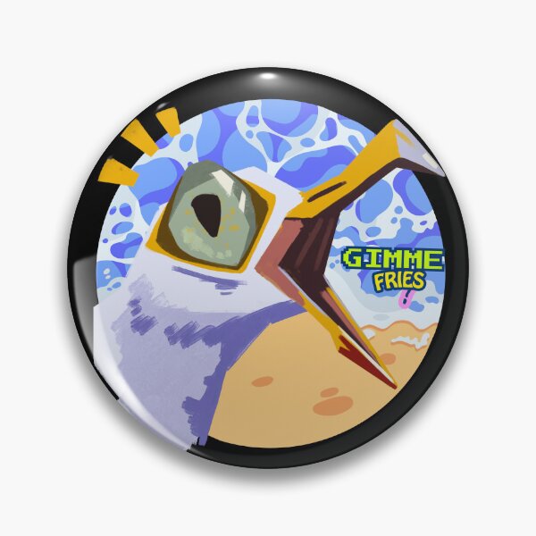 Item preview, Gimme Fries! Funny Seagull Meme designed and sold by AnaPixMar.