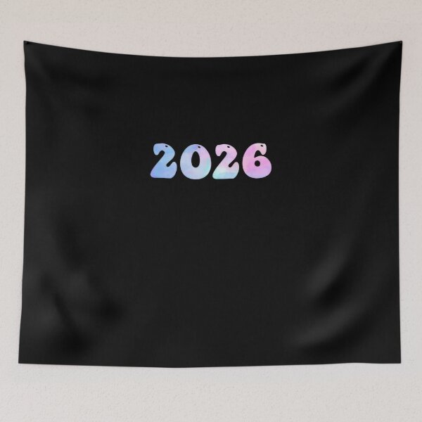 Item preview, Pastel Gradient 2026 Text designed and sold by sandrahofer-art.