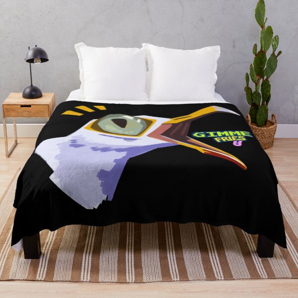 Item preview, Gimme Fries! Funny Seagull Meme designed and sold by AnaPixMar.