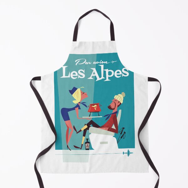 Aperçu de l'œuvre Affiche Par Avion...Les Alpes créée et vendue par GAGodel.