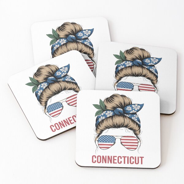 Item preview, Connecticut for Girls Connecticut proud State Flag designed and sold by HellD3vil-Art.