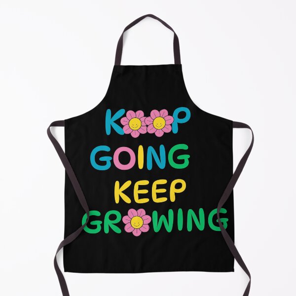 Item preview, Motivational T-Shirt – KEEP GOING KEEP GROWING | Positive Quote & Colorful Typography Tee designed and sold by Magda-Creates.
