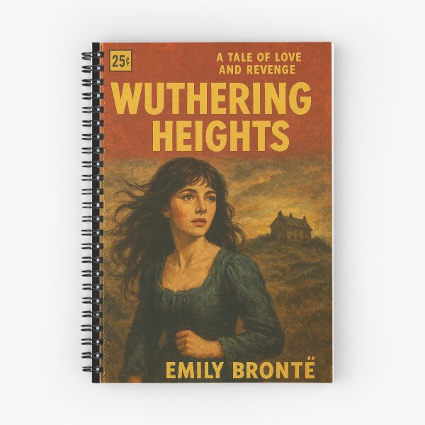 Item preview, Pulp Fiction Style Paperbacks: Wuthering Heights designed and sold by halibutgoatramb.