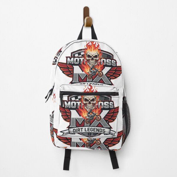 Item preview, Emblem Motocross Legends Skull Fire Wings Extreme designed and sold by DibuHumor.
