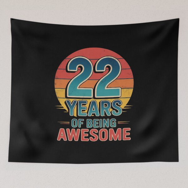 Item preview, 22nd Birthday Women Daughter 22 Year Old Son Men  designed and sold by GGrizeldaRivas.