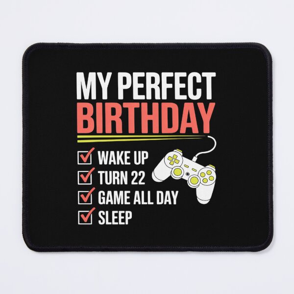 Item preview, 22nd Perfect Birthday Gamer Gaming 22 Years Old Boys designed and sold by GGrizeldaRivas.