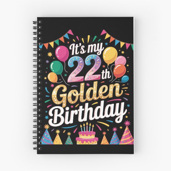 Item preview, 22th Birthday It's My 22th Golden Birthday Men Women  designed and sold by GGrizeldaRivas.
