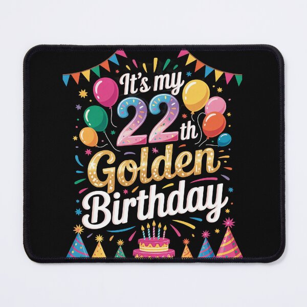 Item preview, 22th Birthday It's My 22th Golden Birthday Men Women designed and sold by GGrizeldaRivas.