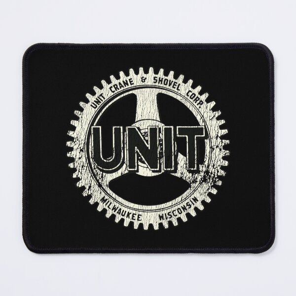 Item preview, Unit Crane & Shovel Milwaukee Wisconsin - aged, worn print designed and sold by retropetrol.