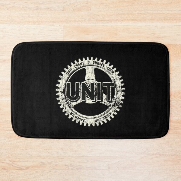 Item preview, Unit Crane & Shovel Milwaukee Wisconsin - aged, worn print designed and sold by retropetrol.