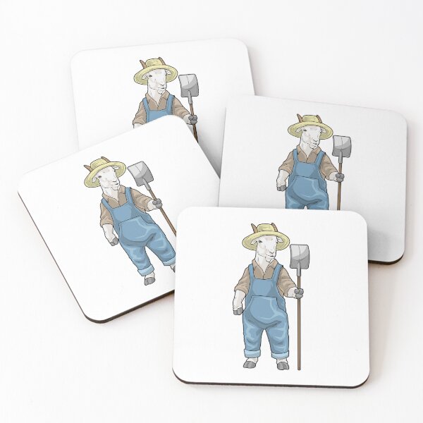 Item preview, Goat Farmer Shovel Farm designed and sold by Snabdesign84.