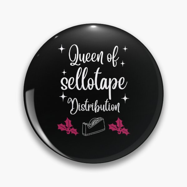 Item preview, Queen of sellotape distribution  designed and sold by BritishDelights.