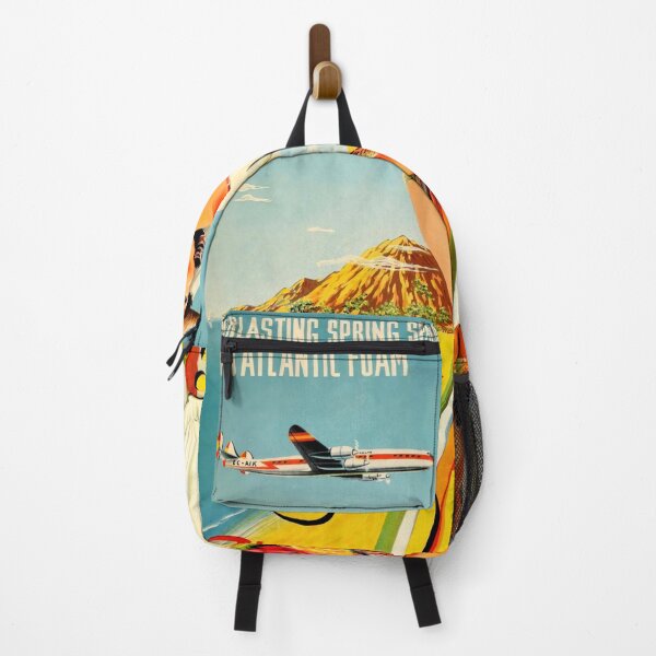 Item preview, Vintage Canary Islands Travel Poster | Iberia Airlines Mid-Century Art | Exotic Destination & Everlasting Spring designed and sold by artofuniverse.