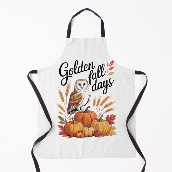 Item preview, Cozy Fall Autumn Pumpkins Thanksgiving Owl Pumpink Golden Fall Days designed and sold by Moon-Ape.