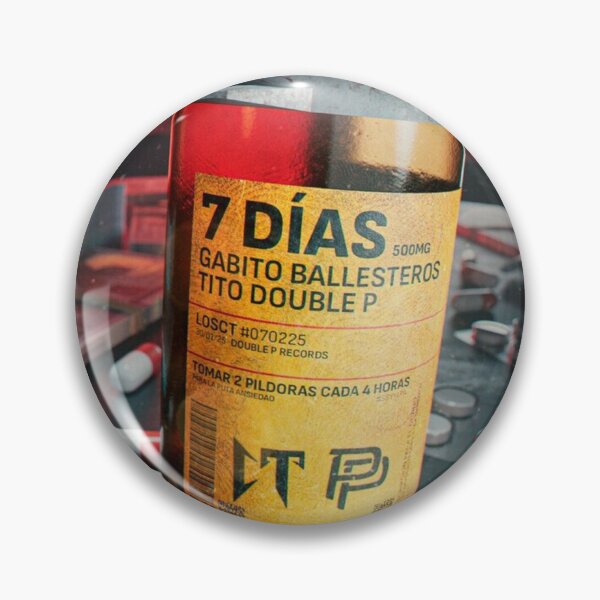 Item preview, Tito Double P - 7 Días album 2025 designed and sold by KirstinLonaro.