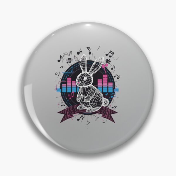 Item preview, Vib Ribbon Energy Pulse – Neon Rhythm Wave Design designed and sold by EcoArtTees.