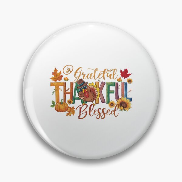 Item preview, Thankful Grateful Blessed designed and sold by JamesDriggers.