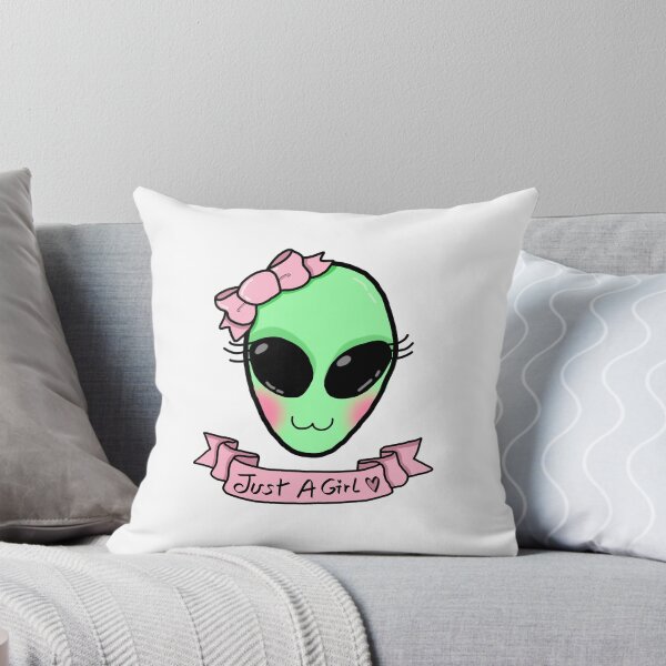 Item preview, Alien "Just a girl" designed and sold by ambearviola.