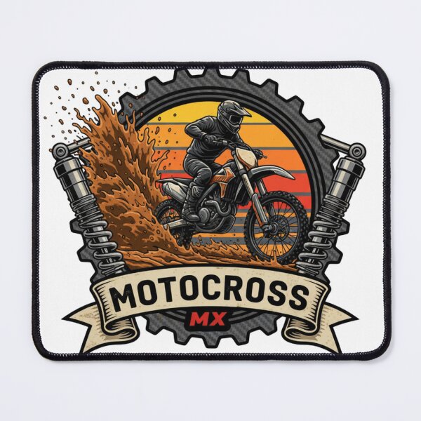 Item preview, Motocross MX Dirt Extreme Rider Sun Gear Shock Absorbers Logo designed and sold by DibuHumor.