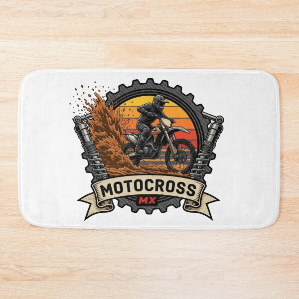 Item preview, Motocross MX Dirt Extreme Rider Sun Gear Shock Absorbers Logo designed and sold by DibuHumor.