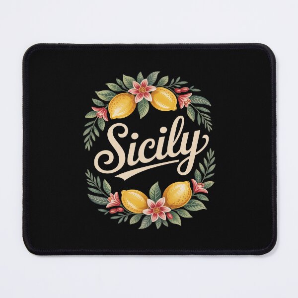 Item preview, Italy Beach Vacation Mediterranean Sea Flora Sicily designed and sold by petrichorsworld.