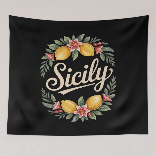 Item preview, Italy Beach Vacation Mediterranean Sea Flora Sicily designed and sold by petrichorsworld.