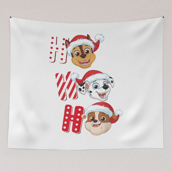 Item preview, Ho Ho Ho Christmas Cute Dogs Police Team Cartoon  designed and sold by NOELMAURICIO.