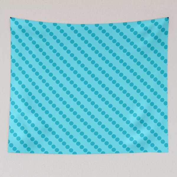 Item preview, Aqua Blue Polka Dots (CL) designed and sold by POLKAIWERX.