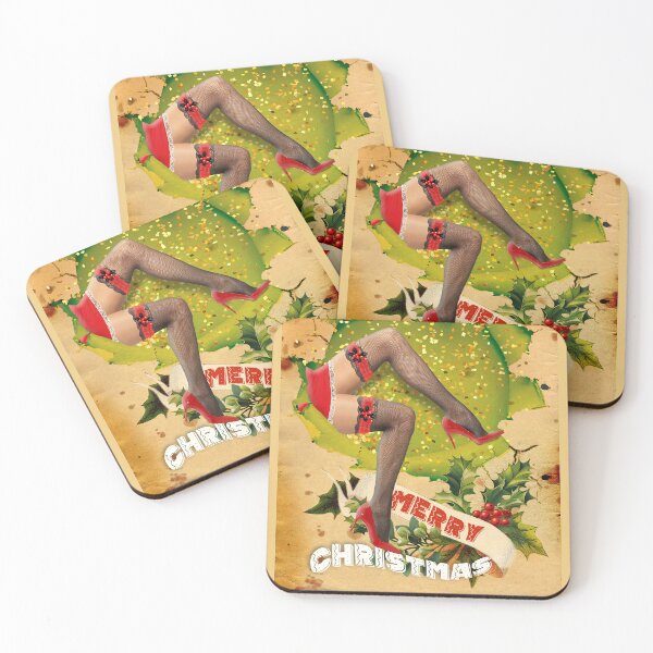 Item preview, Another Christmas Pin-up designed and sold by PrivateVices.
