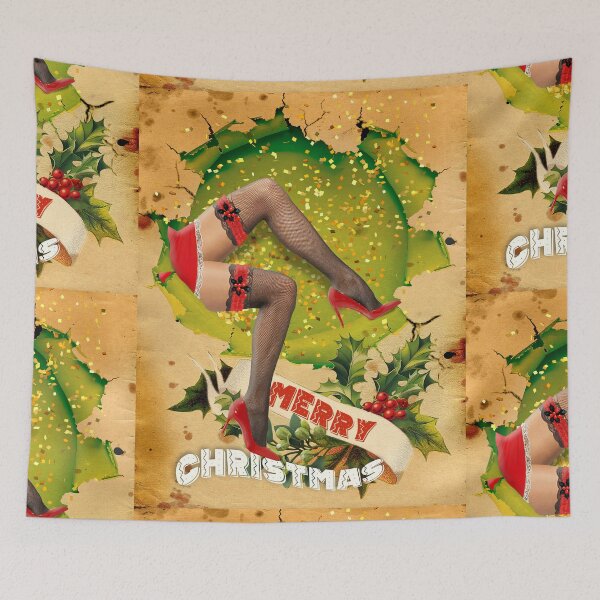 Item preview, Another Christmas Pin-up designed and sold by PrivateVices.