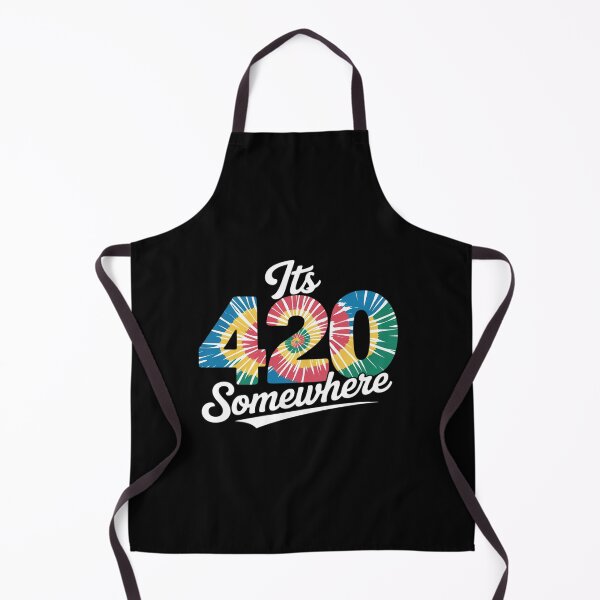 Item preview, It's Always 420 Somewhere Tie Dye funny cannabis designed and sold by petrichorsworld.