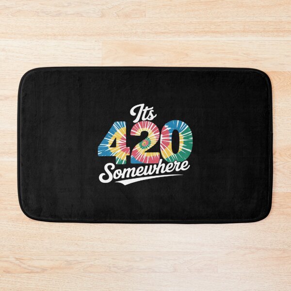 Item preview, It's Always 420 Somewhere Tie Dye funny cannabis designed and sold by petrichorsworld.
