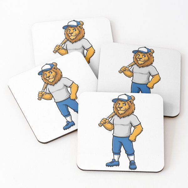 Item preview, Baseball Lion Mascot Sports Athlete designed and sold by k3rstman1.